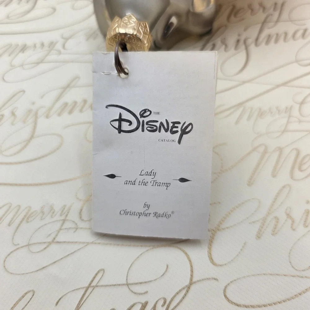 1998 Christopher Radko Disney Lady & Tramp 6